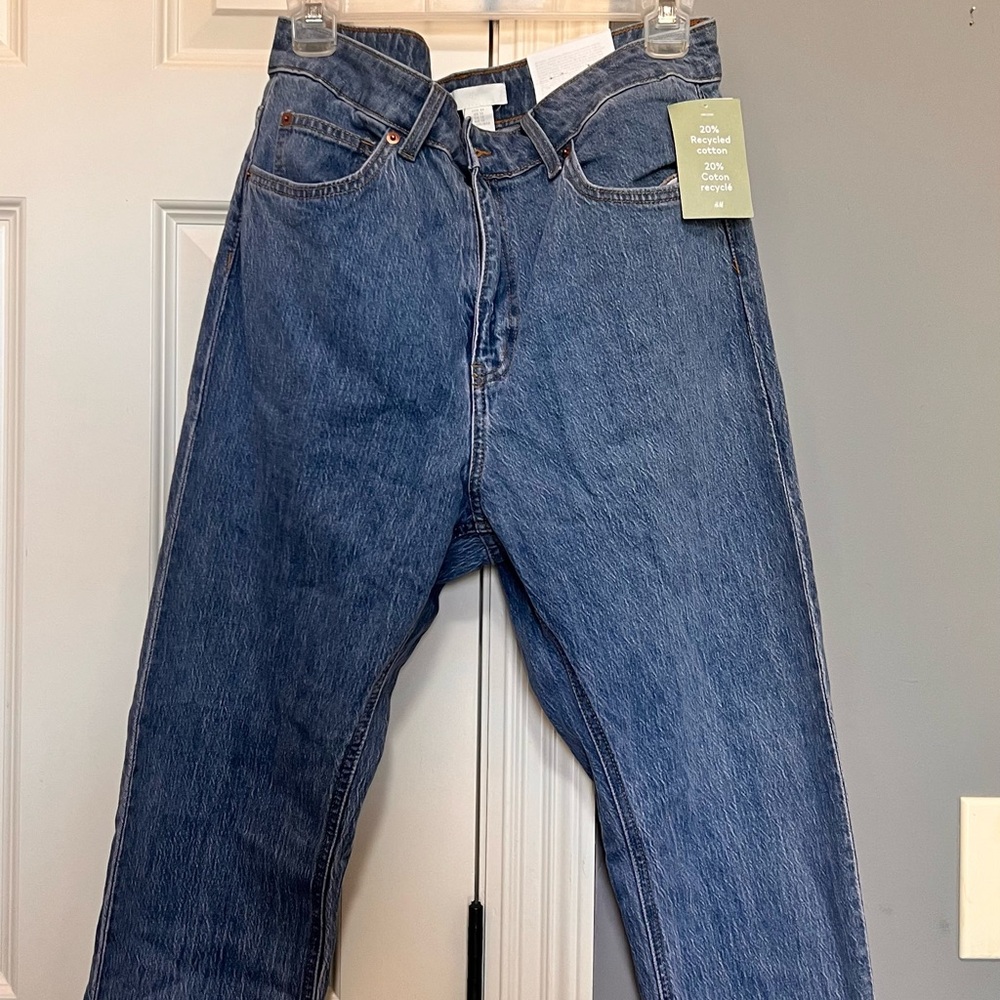 H&M Women's High Rise Jeans - Classic Blue